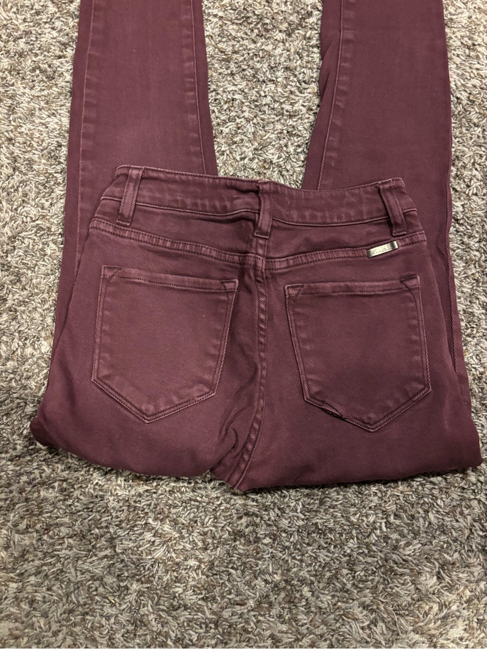 Women's KanCan Skinny Burgundy Jeans